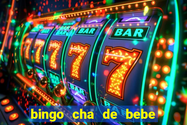 bingo cha de bebe cartelas para imprimir